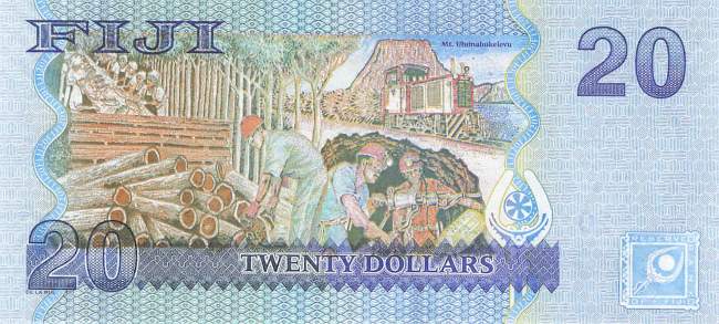 Fiji 20 dollar 2007 p.112